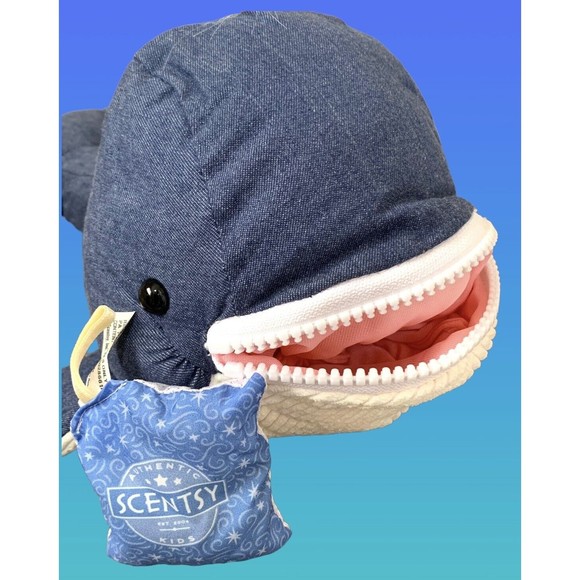 COPY - Scentsy Buddy Benny the Blue Whale with Jammy Time Scent Pak - Picture 5 of 12